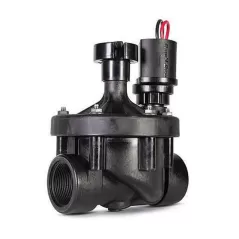 2" NPT Glass-Filled Nylon 20 - 200 psi PESBIVM Series Scrubber with Smart Solenoid Irrigation Valve | RBC200PESBIVM