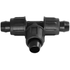 3/4" Barb x Barb x MPT 800/TLF-TEE-0800 Model Twist-Lock Tee | RBXTLFTEE0800