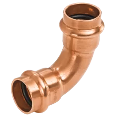 4" Solder Cup Copper 607 Series 90 Degrees Street Elbow | SFC90C040