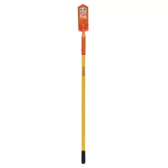 4" Steel Blade 16 ga 48" Fiberglass Handle 28 Degrees Angle Head Trenching/Cleanout Shovel | STR89234