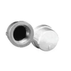 1/4" Female Threaded Black Malleable Iron Cap | TFBC002