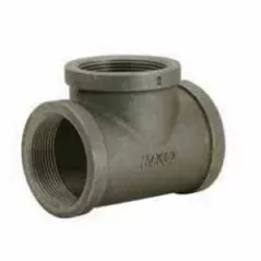 3/4" x 3/4" x 1/2" FNPT Galvanized Malleable Iron Reducing Tee | TFGT101