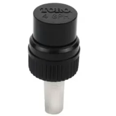 Toro Drip Bubbler 1/4" x 4 gph Plastic & Chloramine-Stabilized Silicone | DB-04-PC