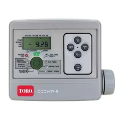 8 Stations Indoor/Outdoor 5-3/4" x 2" x 5" DDCWP Series Controller | TOLDDCWP89V