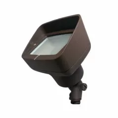 50/35 W Ceramic Bi-Pin MR-16/T3 LED Black Heavy-Duty Cast Aluminum Large Area Flood Light | ULSAF1300BK