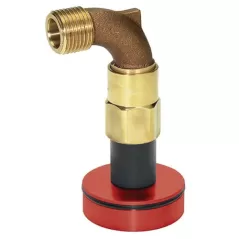 3/4" x 1" MHT x FHT Solid Metal For Toro 1" Inlet Golf Sprinklers Adapter | UNDHNT100S