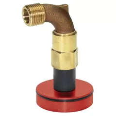 3/4" x 1" MHT x FHT Solid Metal For Toro 1-1/2" Inlet Golf Sprinklers Adapter | UNDHNT150S