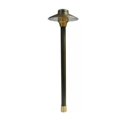 2 W GU5.3 3000K T3 LED Weathered Brass Solid Brass Odyssey Series Area Light | UNIC612L2