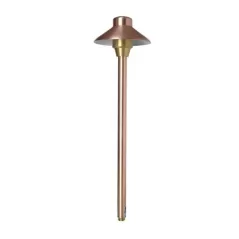 Natural Copper Solid Copper 25' Wire Knights Series Area Light | UNII624NL
