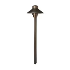 Weathered Brass Solid Brass Knights Series Area Light | UNIL6NL