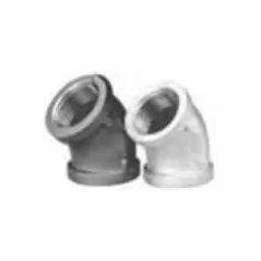 1/2" FNPT Galvanized Malleable Iron 45 Degrees Elbow | TFG45F005