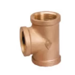 1/4" FPT Lead-Free Brass Tee | TFZT002LF