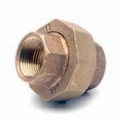 1/2" FNPT Lead-Free Brass Straight Union | TFZUN005