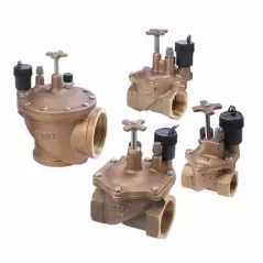 1" NPT Brass 10 - 220 psi 220 Series Pressure Regulated Globe Valve | TOL2202604