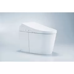 27-1/8" x 15-3/16" x 21-1/16" Vitreous China/Plastic Cotton White NEOREST AH Series Dual Flush Toilet | TOTMS989CUMFG01