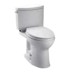 7-5/8" x 17-1/4" x 14" Cotton White Vitreous China with Cover For Toilet Bowls Drake II Series Left Hand Trip Lever Toilet Tank | TOTST454E01