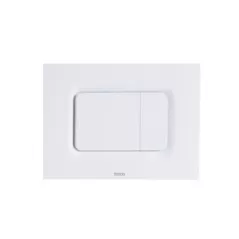 9-1/2" x 1" x 6-1/4" White ABS For WT171M WT172M or WT173M Tank Basic Square Push Plate | TOTYT920WH