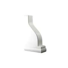 10" Vinyl Almond External End Cap | VCPC26A