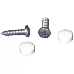 1" Khaki Self Drilling Screw and Screw Cap | VCSTSC1C