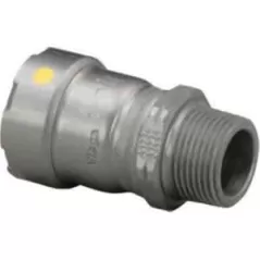1-1/2" Press x MPT Carbon Steel 6611 Series Adapter | VGA25121