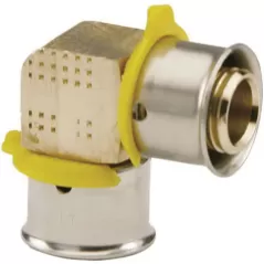 1/2" PEX Press Lead-Free Bronze 90 Degrees 2816ZL Series Elbow | VGA93520