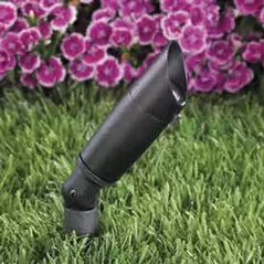 Black Die-Cast Copper-Free Aluminum MR-11 LED Landscape Series 2211 Model Up and Accent Light | VISGR2211BNL