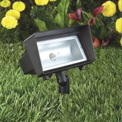 2.5 W Ceramic T3 LED Black Die-Cast Copper-Free Aluminum Landscape Series 5212 Model Low Voltage Up and Accent Light | VISGR5212B2WT3