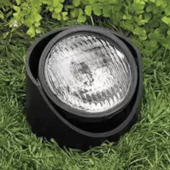 20 W PAR36 Halogen Black Silicone Rubber Landscape Series 5240 Model In-Ground Well Light | VISGW5240B