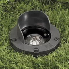 20 W Ceramic MR-16 LED Black Ryton R-4 Composite Landscape Series 5271 Model In-Ground Well Light | VISGW5271BNL