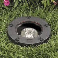 4.5 W Ceramic MR-16 LED Black Ryton R-4 Composite Landscape Series 5272 Model In-Ground Well Light | VISGW5272B4W36