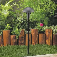4.5" x 18-3/8" 5 W Ceramic LED Black Die-Cast Copper-Free Aluminum Landscape Series Low Voltage Path Light | VISPR4206BWLB5ND