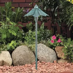 8-7/8" x 24-1/8" Verde Die-Cast Copper-Free Aluminum Landscape Series Low Voltage Path Light | VISPR6504GNL