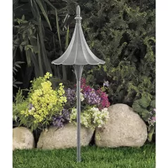 2.5 W Ceramic T3 LED Pewter Die-Cast Copper-Free Aluminum Landscape Series Low Voltage Path Light | VISPR9215P25WT3