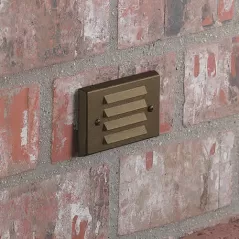 5 W LED Architectural Bronze Landscape Series 4242 Model Step Light | VISSL4242ZWLB5ND