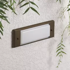 2.5 W T3 LED Architectural Bronze Copper-Free Aluminum Landscape Series 4245 Model Step Light | VISSL4245ZW2T3