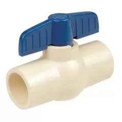 2-1/2" Socket Weld PVC 4660-S Series 1-Piece Ball Valve | VLPBV025S