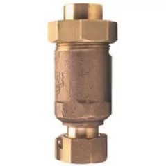 Wilkins 1" Dual Check Valve Union x FNPT, Lead-Free | 1UFX1F-700XL