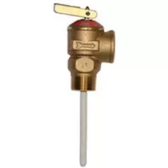 3/4" MPT x FPT Bronze 150 psi TP1100A Series Temperature and Pressure Relief Valve | WLKTP1100AE3C150