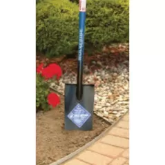 15" Steel D-Handle Nursery Spade | WLVDH15SB