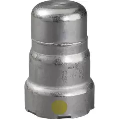 1/2" Press Carbon Steel 6656 Series Cap | VGA25731