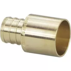 1" Crimp x FPT Lead-Free Brass V5045ZL Series Adapter | VGA40655