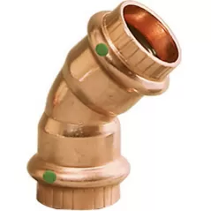 1/2" Press 2926 Series 45 Degrees Short Elbow | VGA77607