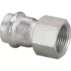 1/2" Press x FPT 304 Stainless Steel 6012 Series Adapter | VGA85082