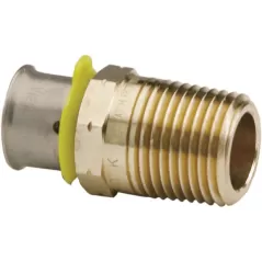 1-1/2" PEX Press x MPT Lead-Free Bronze 2811ZL Series Adapter | VGA90581