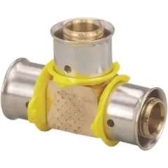 1" PEX Press Lead-Free Bronze 2818ZL Series Tee | VGA94070