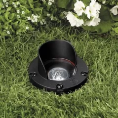 5 W Ceramic MR-16 LED Architectural Bronze Die-Cast Copper-Free Aluminum Landscape Series 5261 Model In-Ground 3-Emitter Well Light | VISGW5261ZWLF3MF