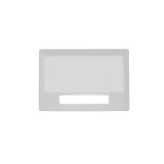 2.8 W 3000K LED Black Aluminum Alloy 3031 Series Rectangle Deck and Patio Light | WAC303130BK