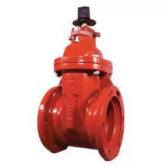 6" Ring-Tight Push-On Fusion-Bonded Epoxy Coated Ductile Iron 250 psi F-6110 Series Resilient Wedge Gate Valve | CLOGV6RT