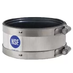 6" 300 Stainless Steel No-Hub Classic Standard Coupling | IDLNH66