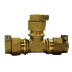 1" CTS Compression Lead-Free Brass 74760-22 Series Tee | MCD5141142